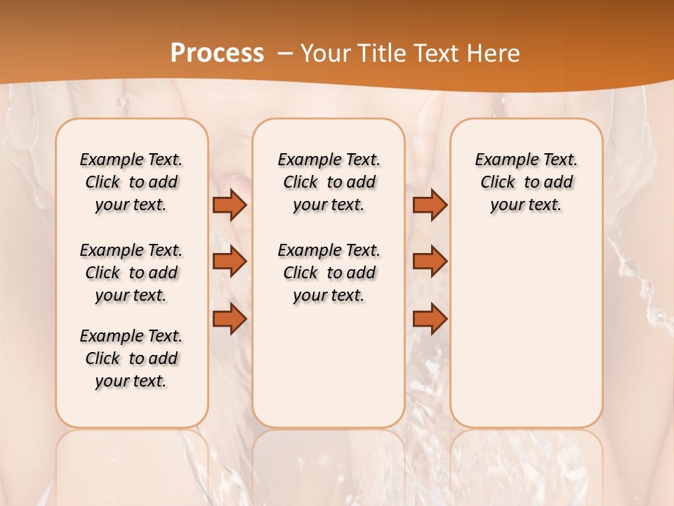 Grey Tall Planet PowerPoint Template