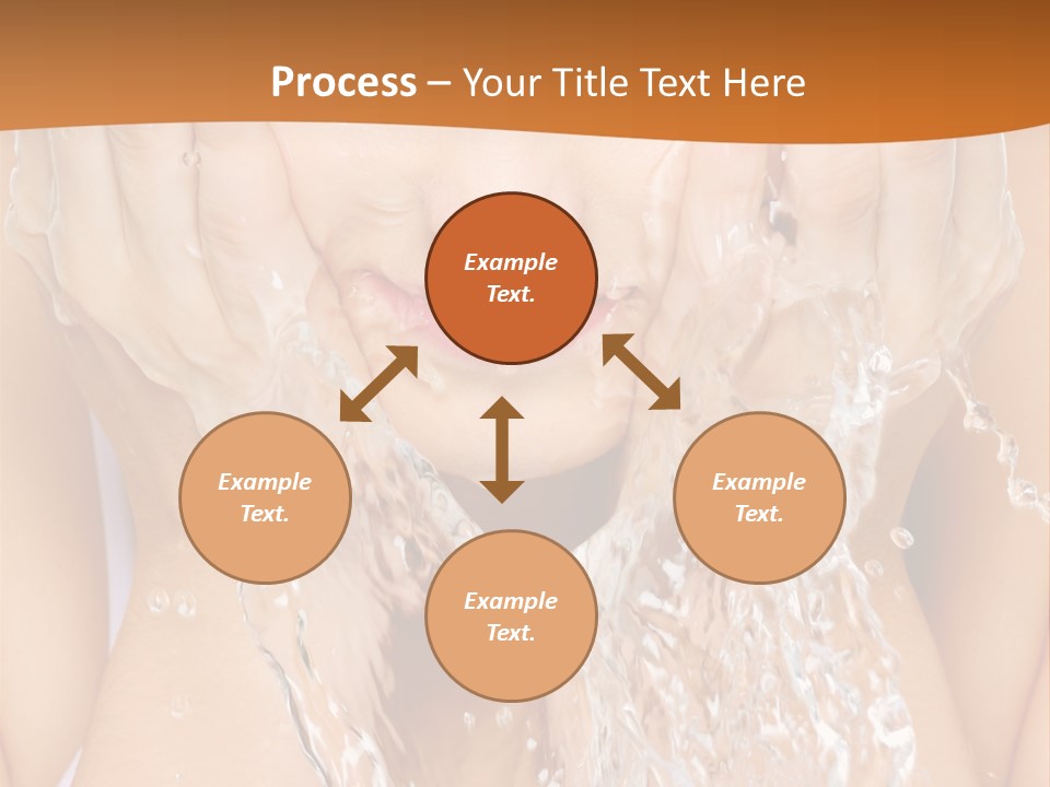 Grey Tall Planet PowerPoint Template