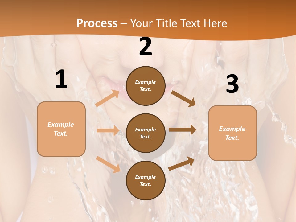 Grey Tall Planet PowerPoint Template