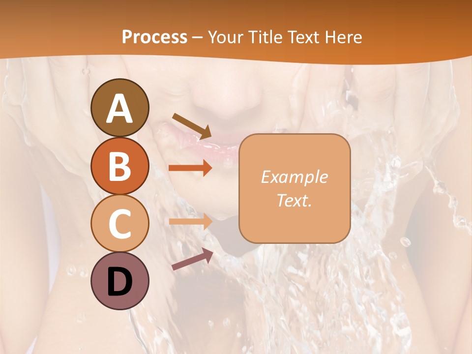 Grey Tall Planet PowerPoint Template