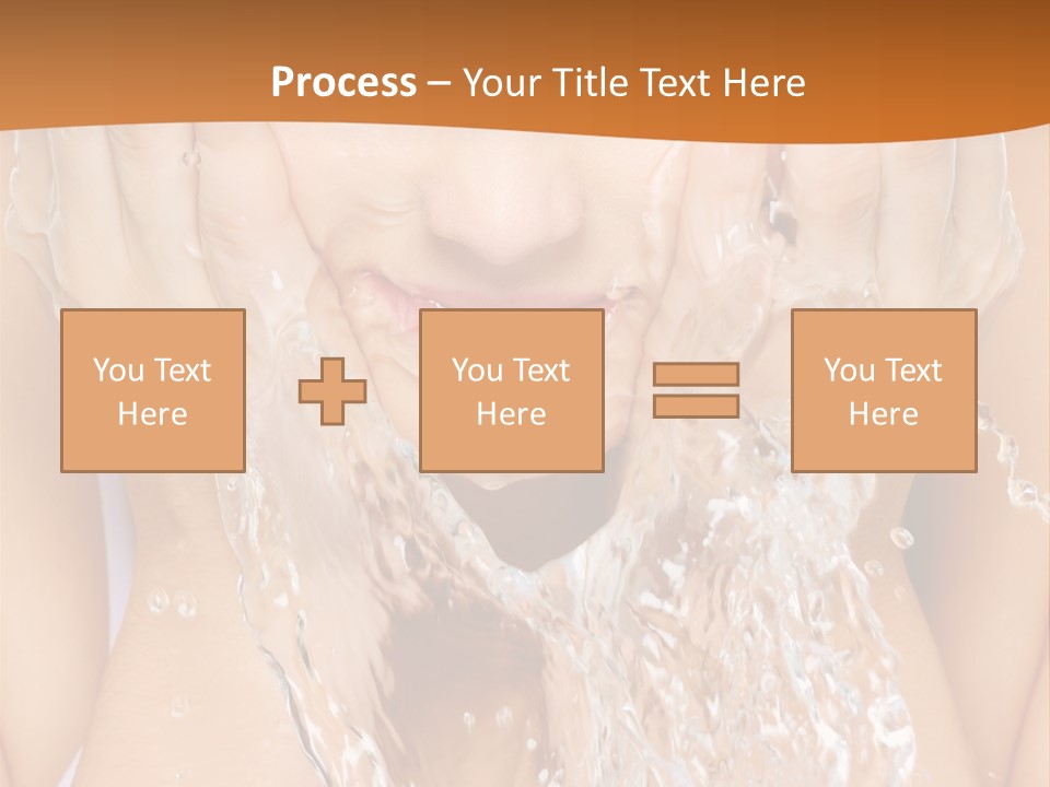 Grey Tall Planet PowerPoint Template
