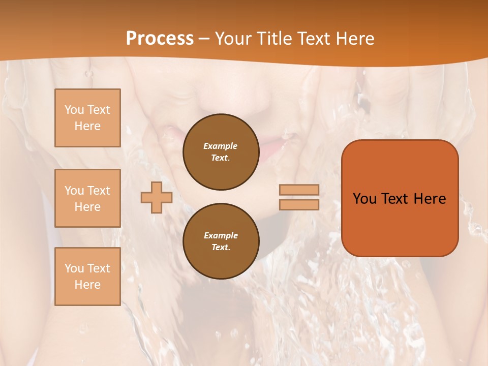 Grey Tall Planet PowerPoint Template