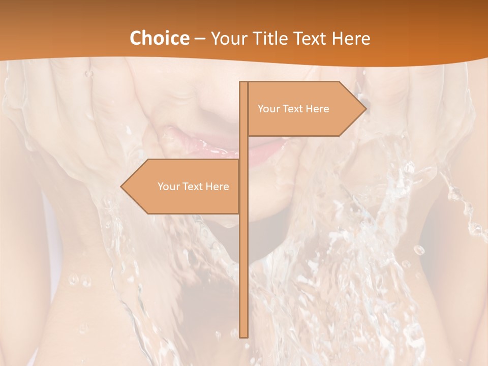Grey Tall Planet PowerPoint Template