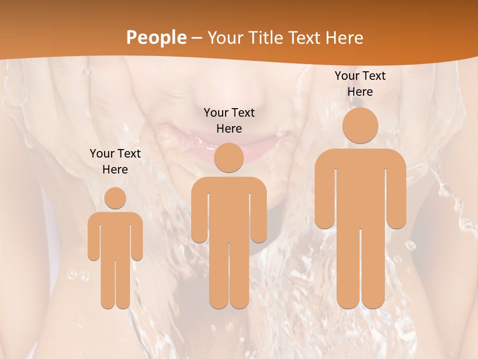 Grey Tall Planet PowerPoint Template