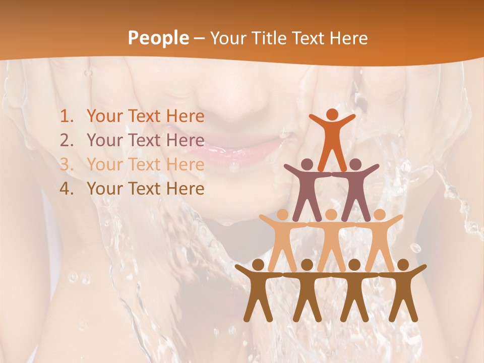 Grey Tall Planet PowerPoint Template