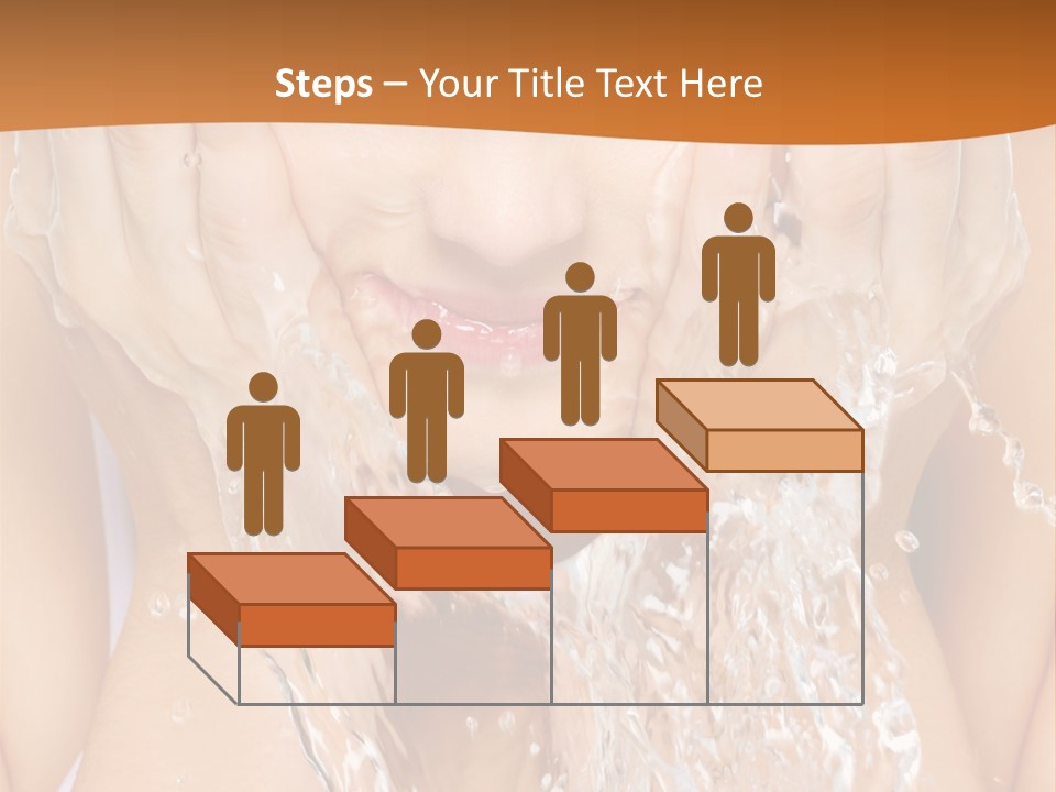 Grey Tall Planet PowerPoint Template