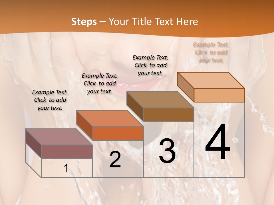 Grey Tall Planet PowerPoint Template