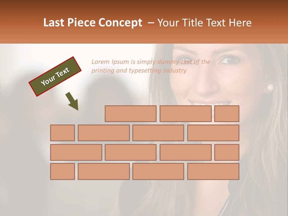 Render Black Town PowerPoint Template