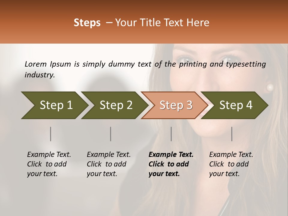 Render Black Town PowerPoint Template