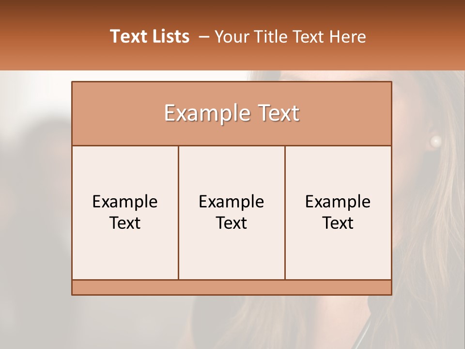 Render Black Town PowerPoint Template