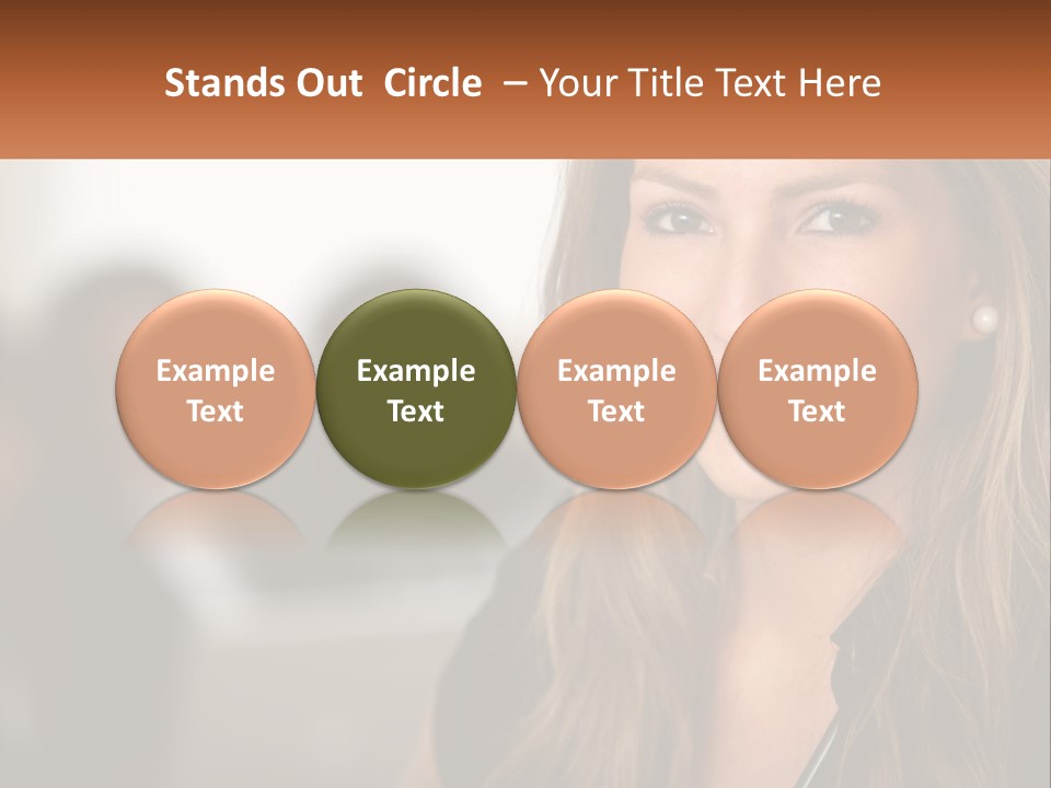 Render Black Town PowerPoint Template