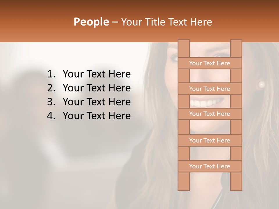 Render Black Town PowerPoint Template