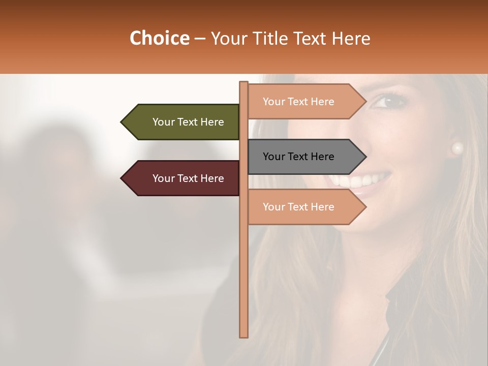 Render Black Town PowerPoint Template
