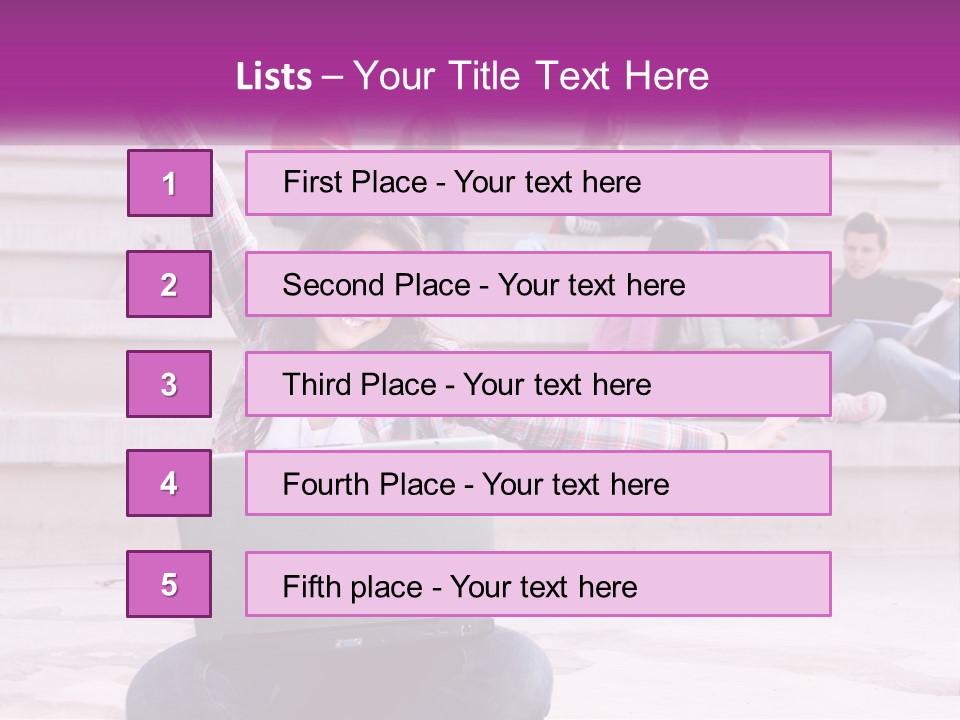 Cube Grey Background PowerPoint Template