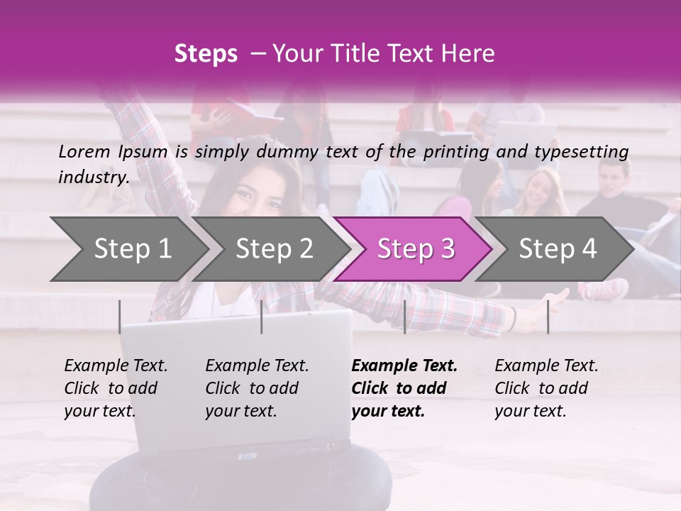 Cube Grey Background PowerPoint Template