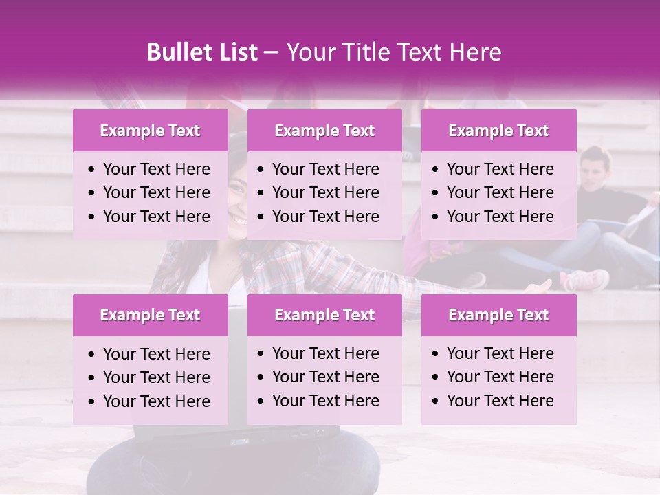 Cube Grey Background PowerPoint Template