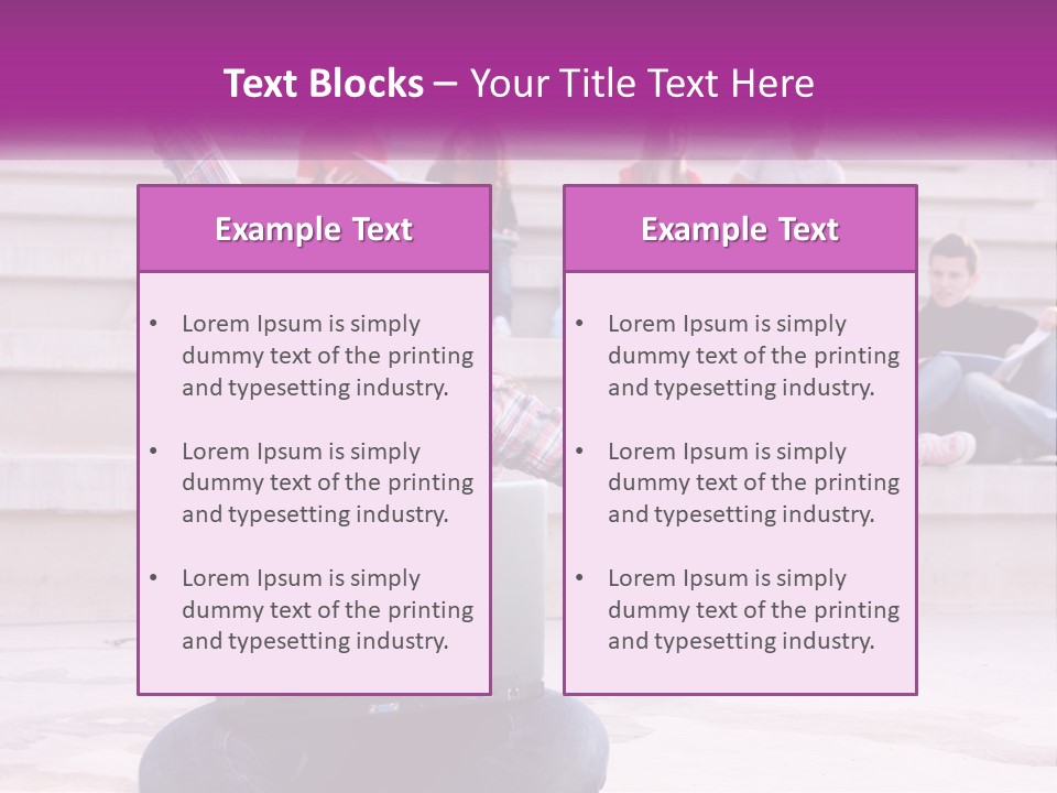 Cube Grey Background PowerPoint Template