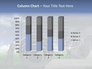 Illustration City Town PowerPoint Template