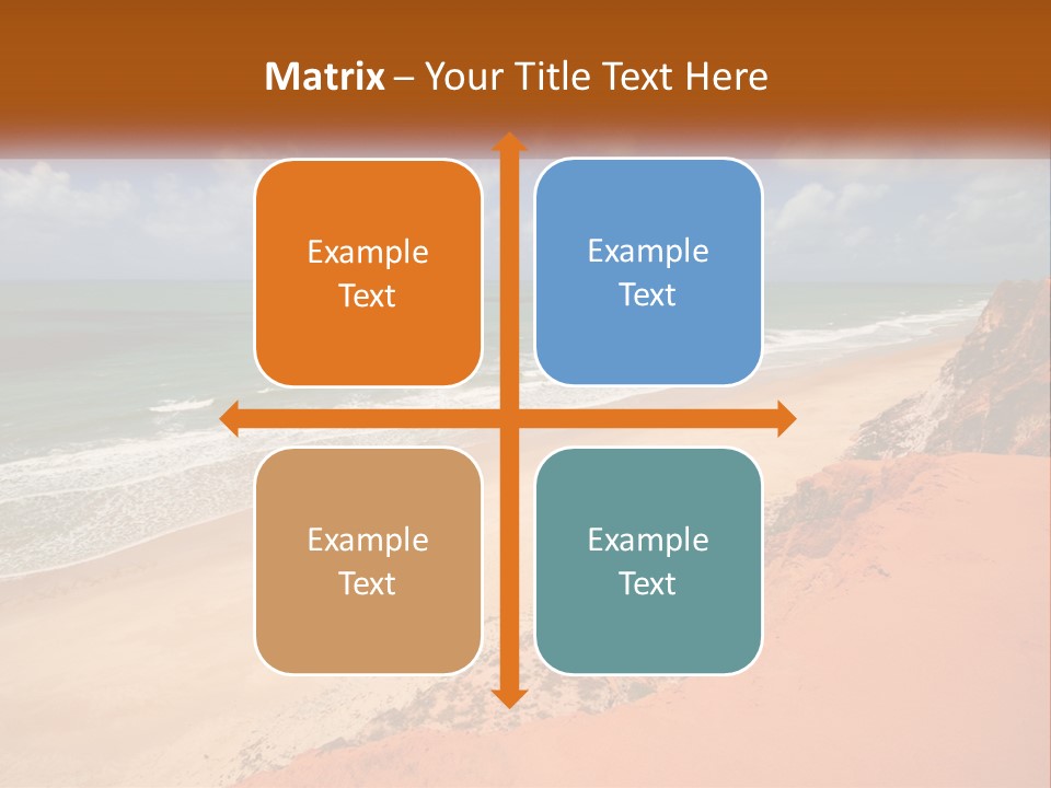 Town Square Earth PowerPoint Template