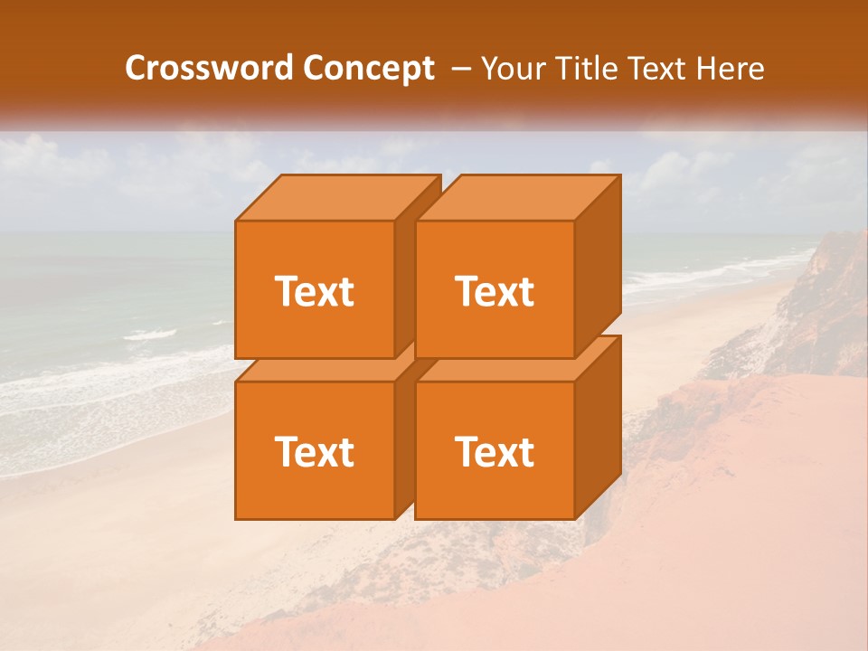 Town Square Earth PowerPoint Template