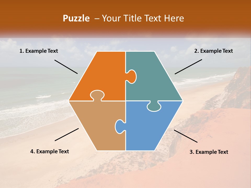 Town Square Earth PowerPoint Template