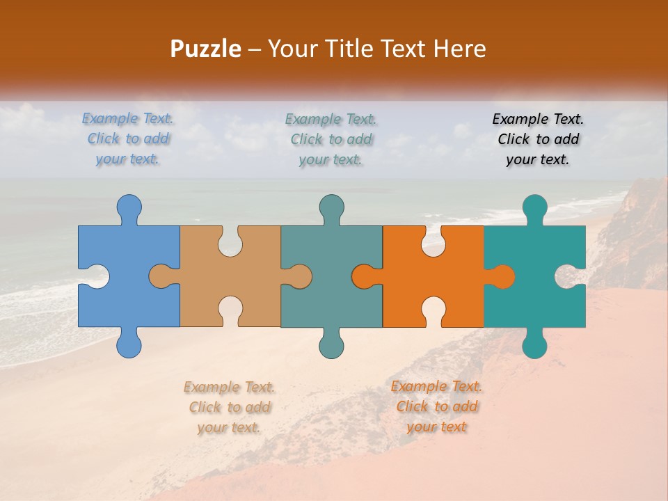 Town Square Earth PowerPoint Template