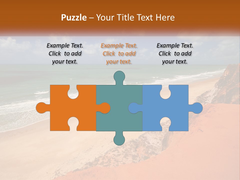 Town Square Earth PowerPoint Template