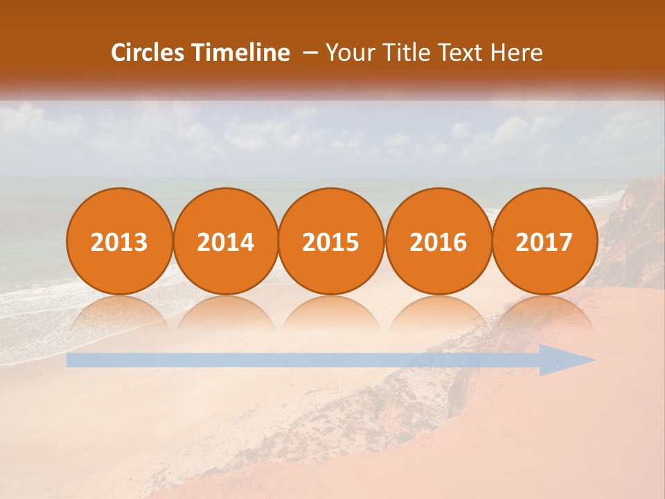 Town Square Earth PowerPoint Template