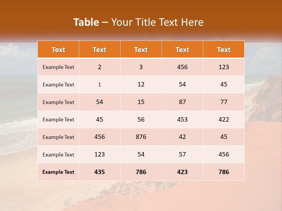 Town Square Earth PowerPoint Template
