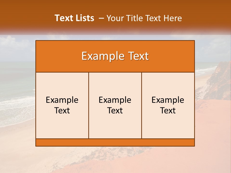 Town Square Earth PowerPoint Template