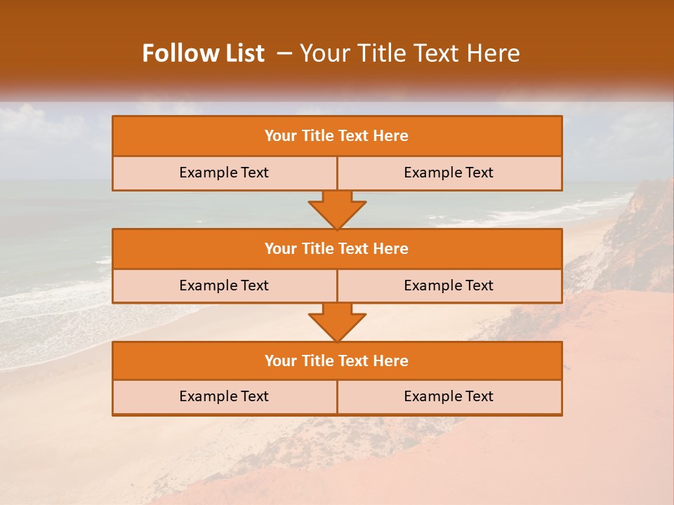 Town Square Earth PowerPoint Template