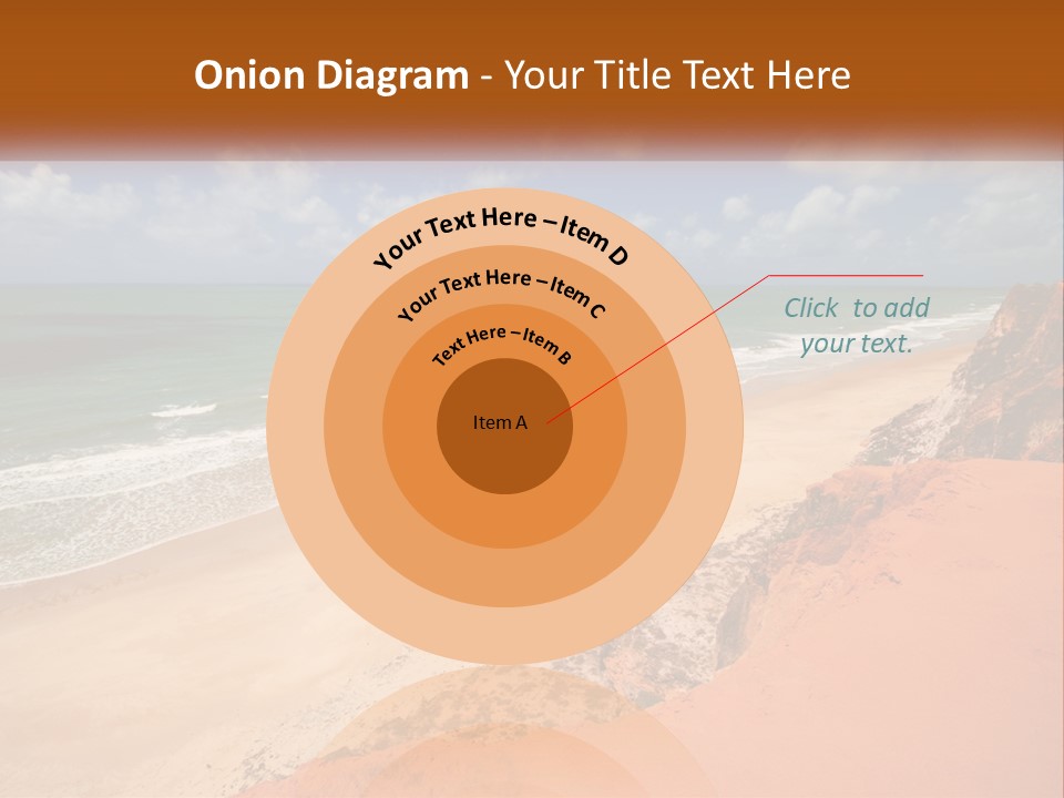 Town Square Earth PowerPoint Template