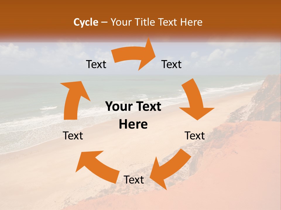 Town Square Earth PowerPoint Template