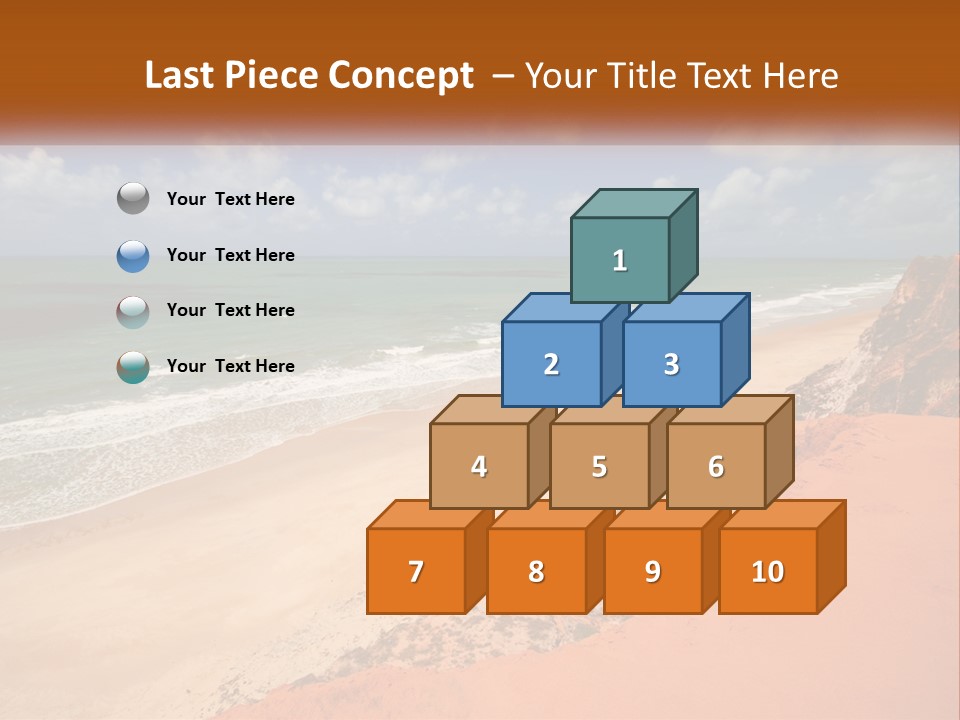 Town Square Earth PowerPoint Template