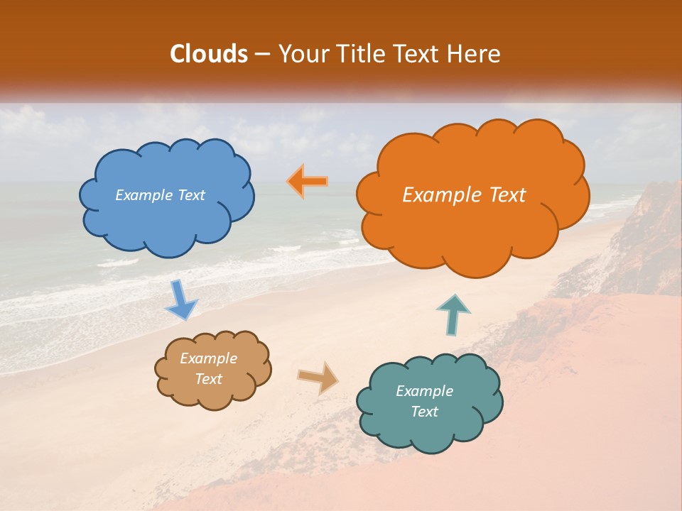 Town Square Earth PowerPoint Template
