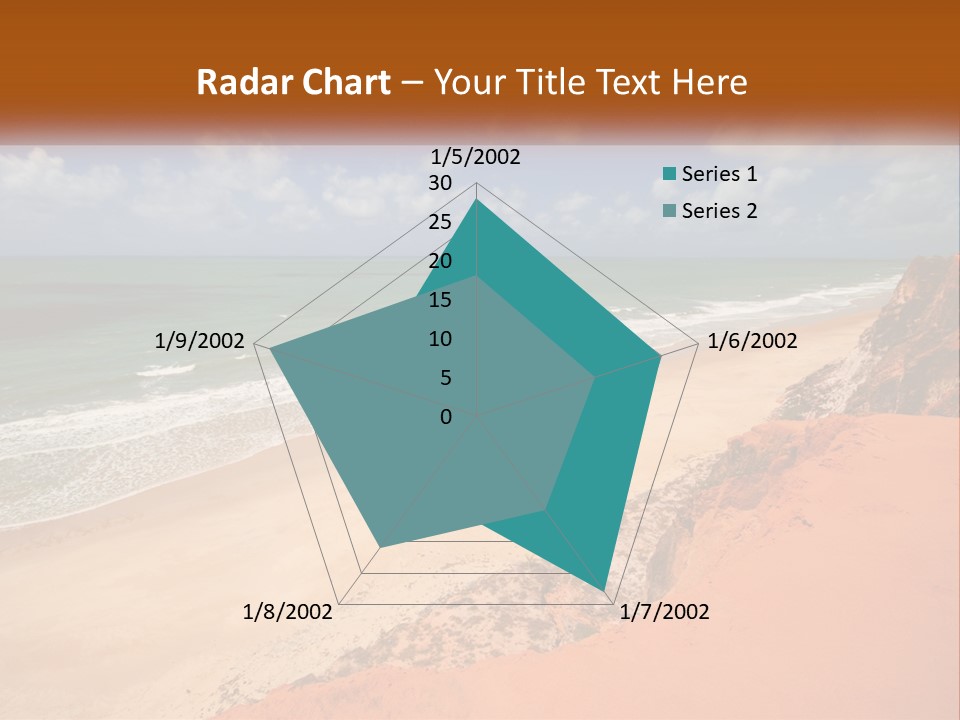 Town Square Earth PowerPoint Template