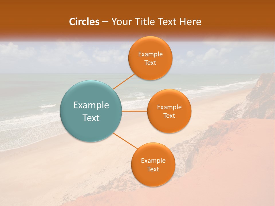 Town Square Earth PowerPoint Template