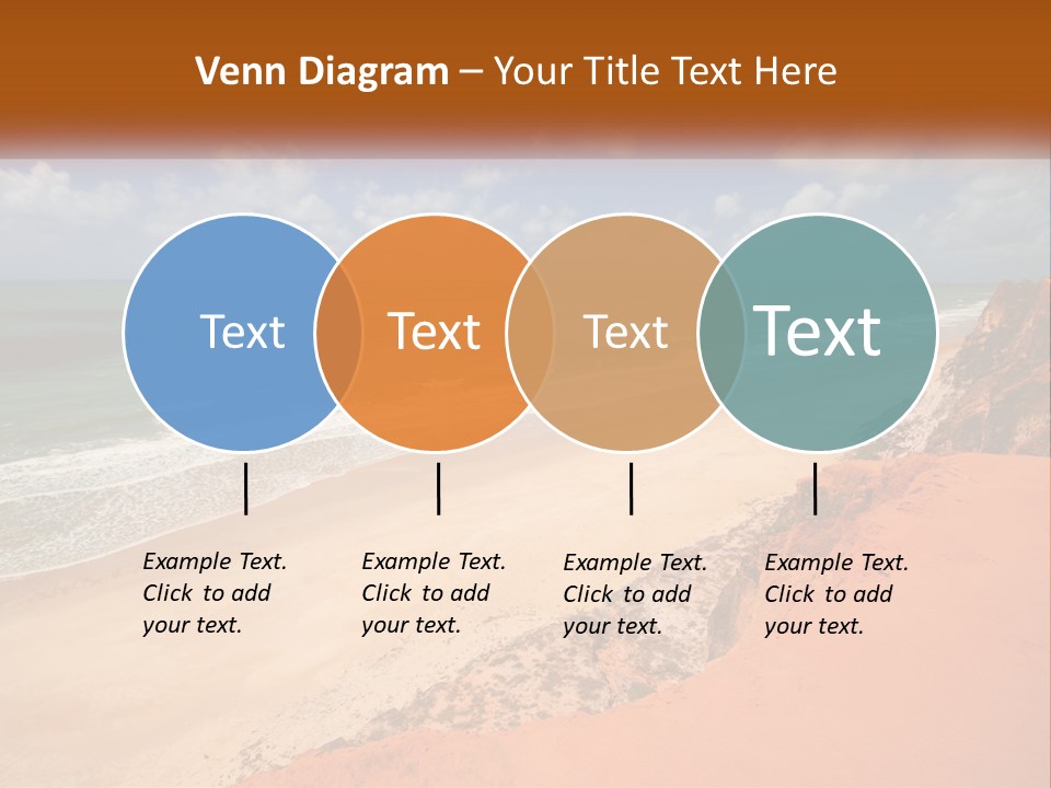 Town Square Earth PowerPoint Template