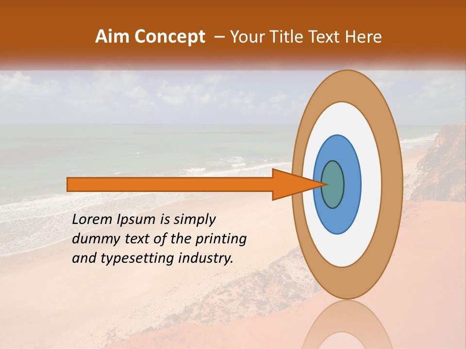 Town Square Earth PowerPoint Template