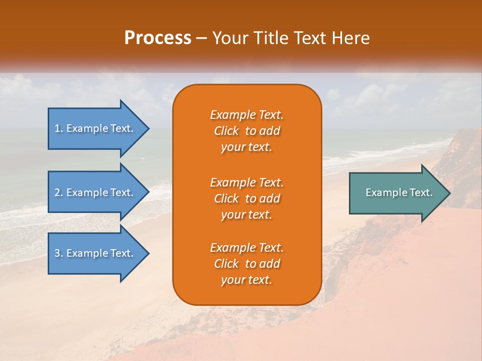 Town Square Earth PowerPoint Template