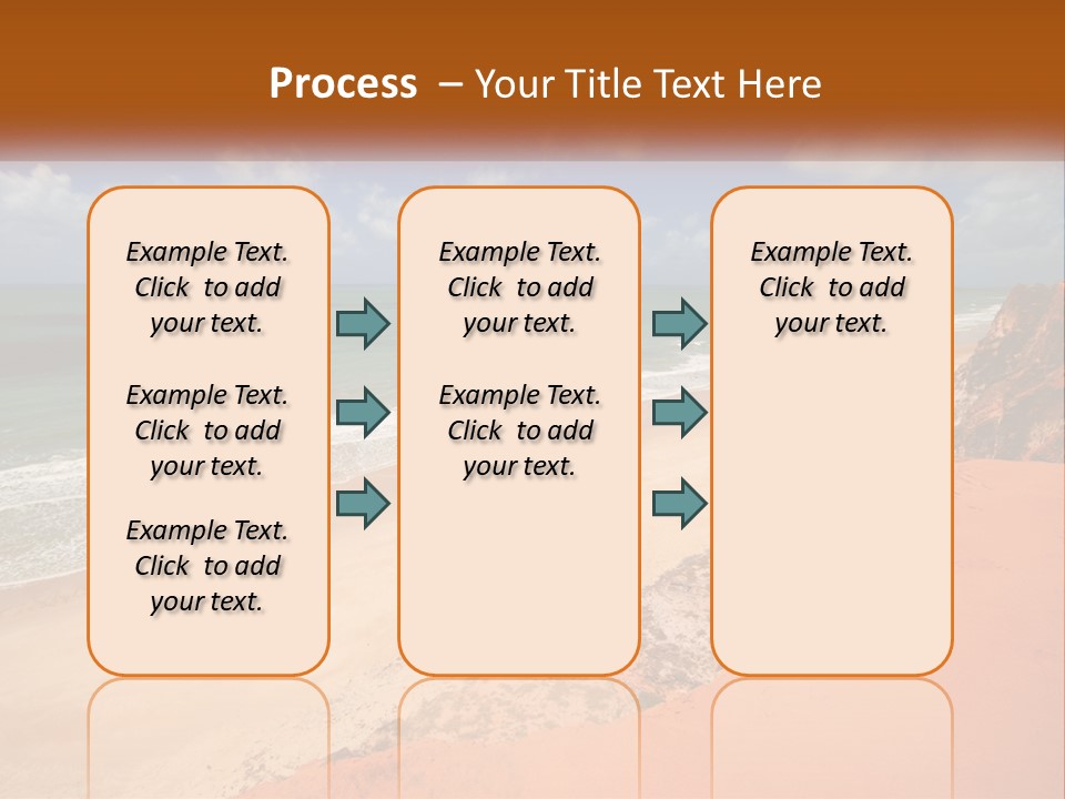 Town Square Earth PowerPoint Template