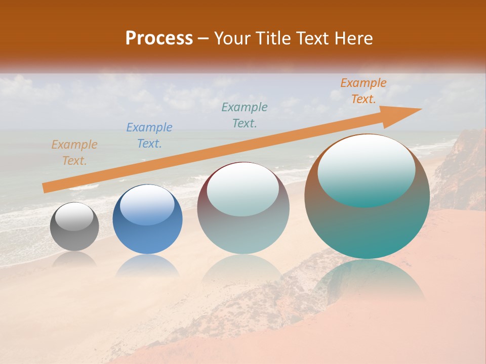 Town Square Earth PowerPoint Template