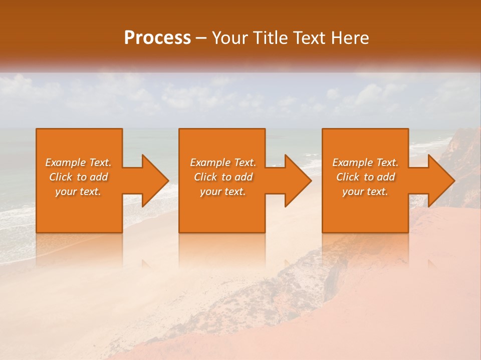 Town Square Earth PowerPoint Template