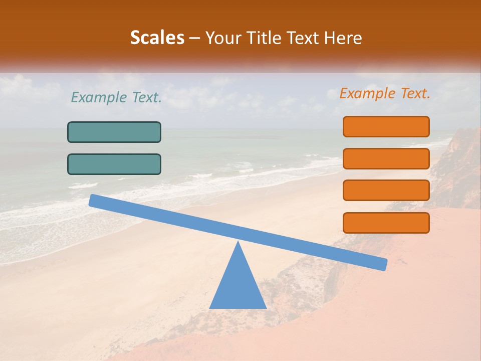 Town Square Earth PowerPoint Template