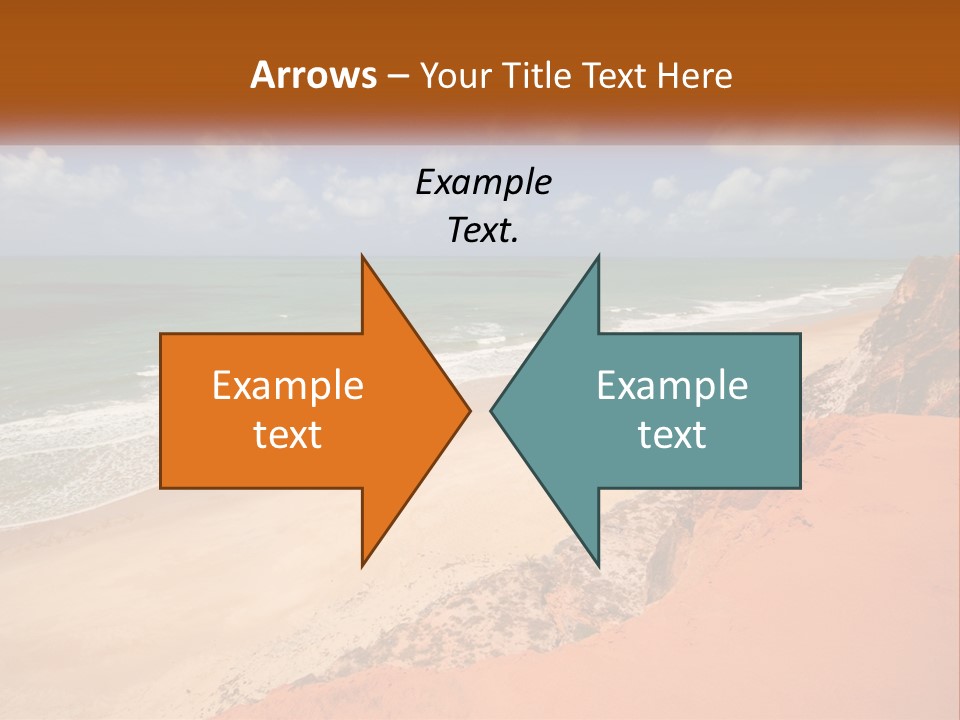 Town Square Earth PowerPoint Template