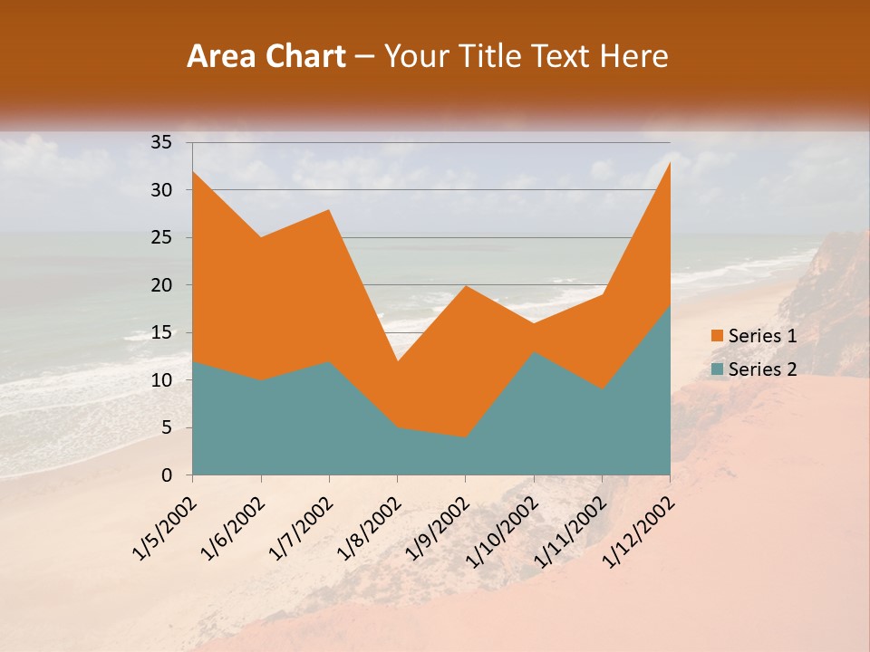 Town Square Earth PowerPoint Template