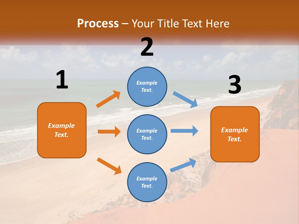 Town Square Earth PowerPoint Template