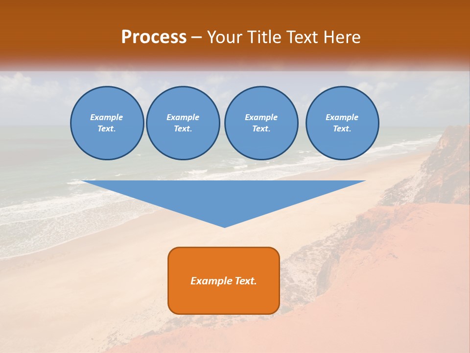 Town Square Earth PowerPoint Template