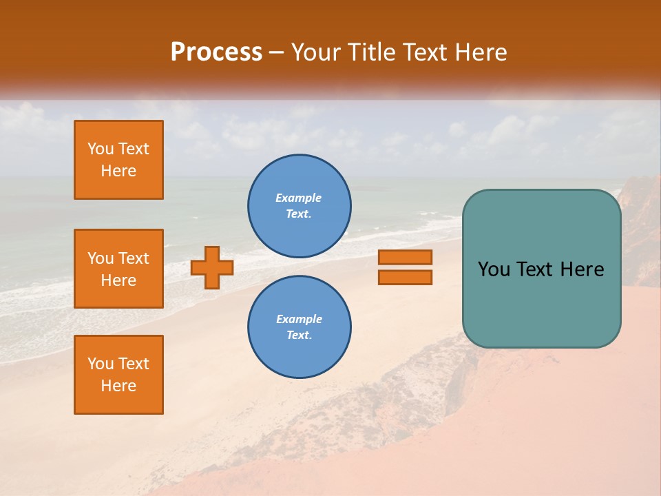 Town Square Earth PowerPoint Template