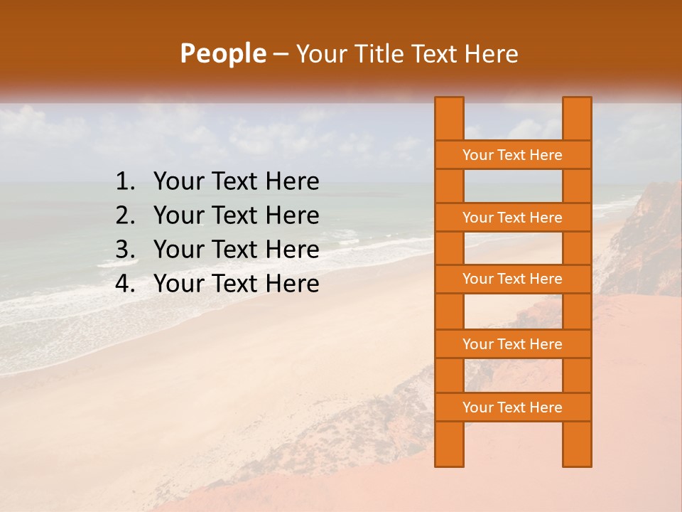 Town Square Earth PowerPoint Template